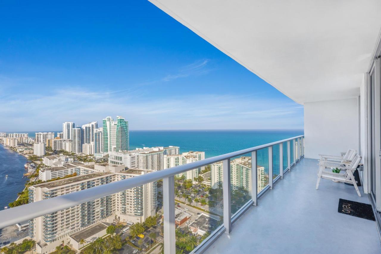 Hyde Beach House - Luxury 2-Bedroom - Gorgeous View - Resort Amenities - Rooftop Pool - Hot Tub - Tennis Court - Minutes To The Ocean ฮอลลีวูด ภายนอก รูปภาพ