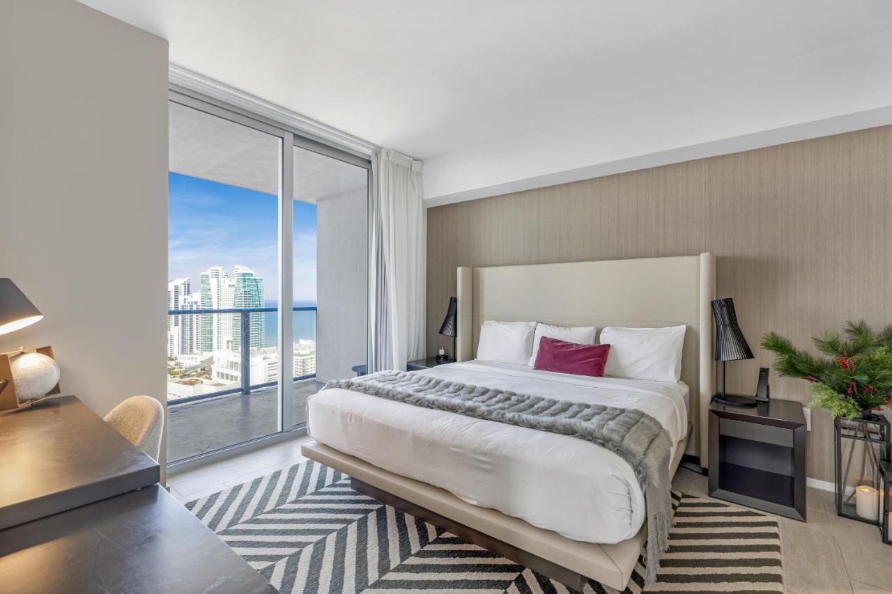 Hyde Beach House - Luxury 2-Bedroom - Gorgeous View - Resort Amenities - Rooftop Pool - Hot Tub - Tennis Court - Minutes To The Ocean ฮอลลีวูด ภายนอก รูปภาพ