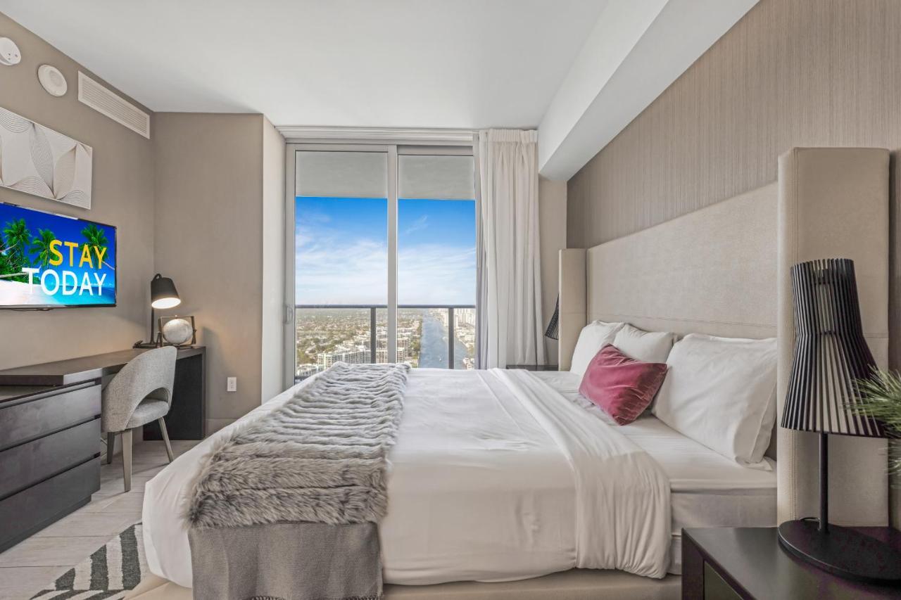Hyde Beach House - Luxury 2-Bedroom - Gorgeous View - Resort Amenities - Rooftop Pool - Hot Tub - Tennis Court - Minutes To The Ocean ฮอลลีวูด ภายนอก รูปภาพ