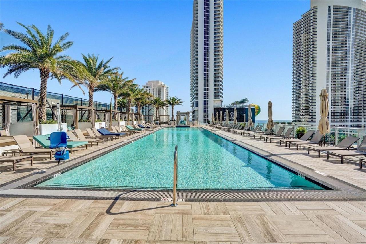 Hyde Beach House - Luxury 2-Bedroom - Gorgeous View - Resort Amenities - Rooftop Pool - Hot Tub - Tennis Court - Minutes To The Ocean ฮอลลีวูด ภายนอก รูปภาพ